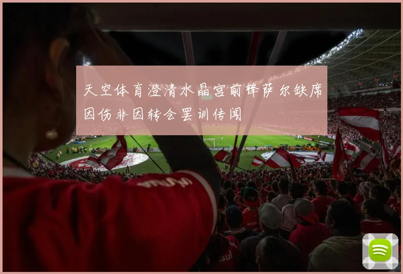 天空体育澄清水晶宫前锋萨尔缺席因伤非因转会罢训传闻